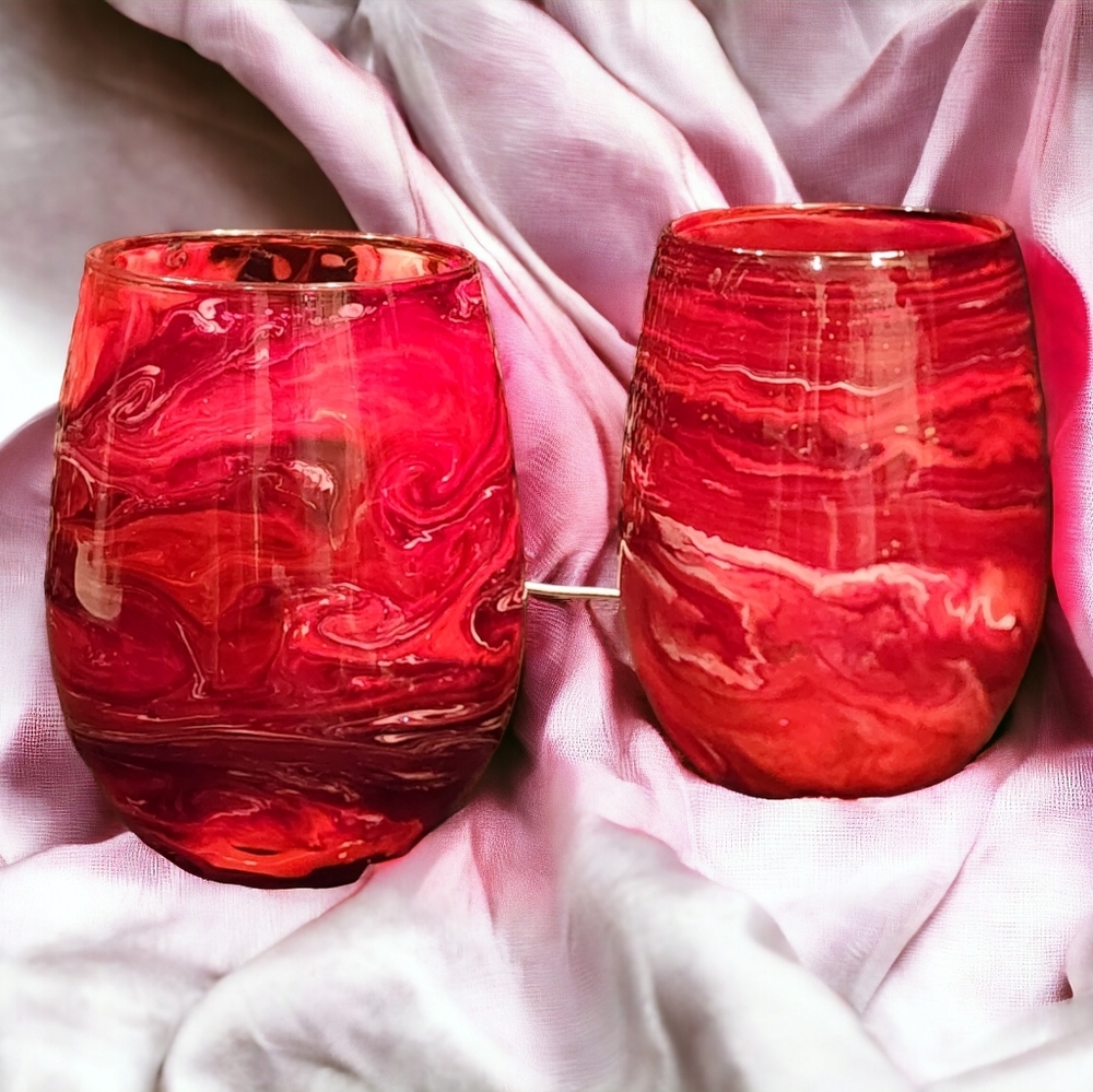 LOVED/Stemless Wine Glass Set - Picture 3 of 3